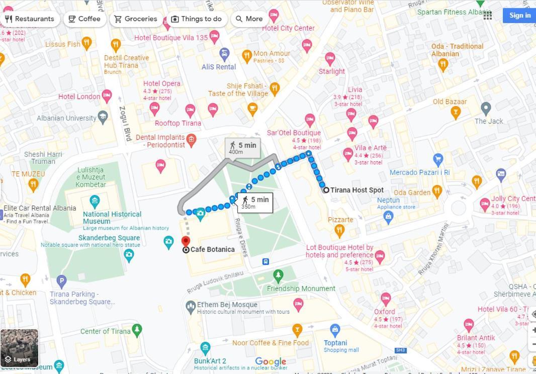 Angie'S Perfect Location Flat - Walk To Sights 地拉那 外观 照片
